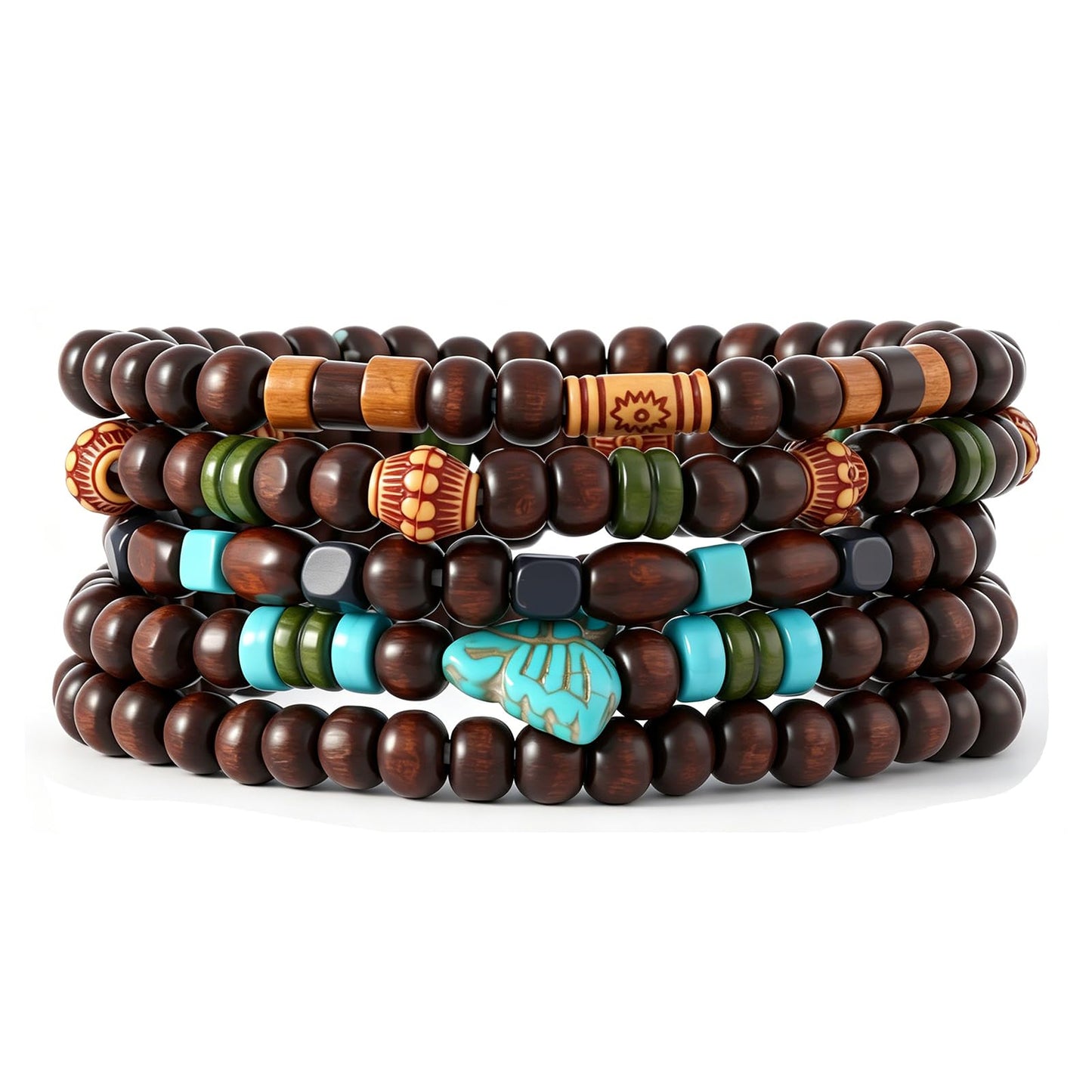 Gothic Bracelet Adjustable Punk Braided Leather Multilayer Grunge Set Bracelets Emo Metal Cuff Wrap Bangles Meaningful Gift