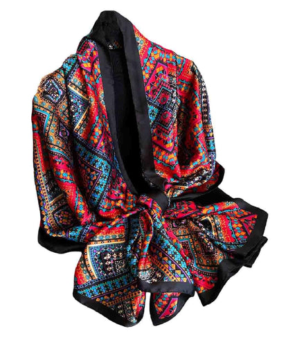 Acotavie Scarfs for Women Dressy Fashion Scarves Long Floral Pattern Scarf