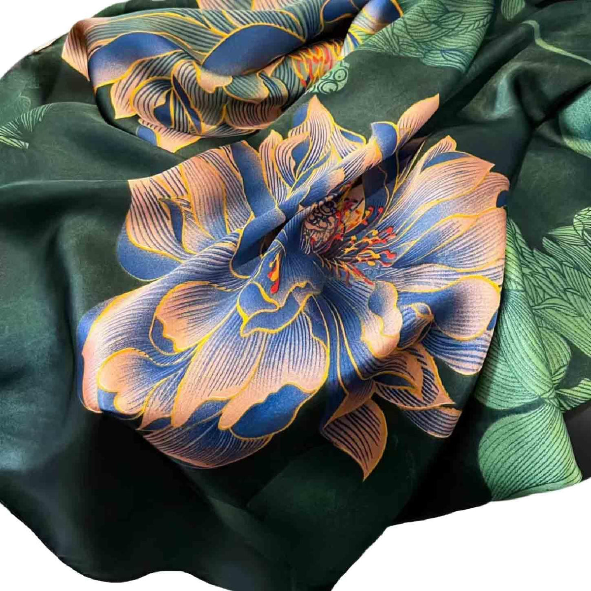 Acotavie Scarfs for Women Dressy Fashion Scarves Long Floral Pattern Scarf
