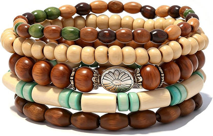 Gothic Bracelet Adjustable Punk Braided Leather Multilayer Grunge Set Bracelets Emo Metal Cuff Wrap Bangles Meaningful Gift