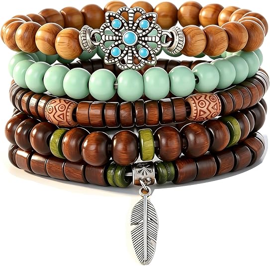 Gothic Bracelet Adjustable Punk Braided Leather Multilayer Grunge Set Bracelets Emo Metal Cuff Wrap Bangles Meaningful Gift
