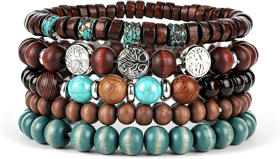 Gothic Bracelet Adjustable Punk Braided Leather Multilayer Grunge Set Bracelets Emo Metal Cuff Wrap Bangles Meaningful Gift