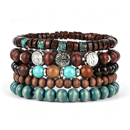 Gothic Bracelet Adjustable Punk Braided Leather Multilayer Grunge Set Bracelets Emo Metal Cuff Wrap Bangles Meaningful Gift