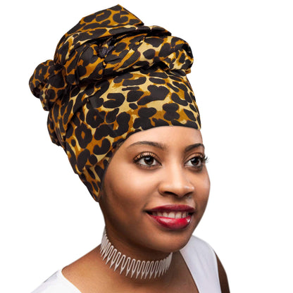 Ankara African Print Soft Headwraps Headband Long Hair Head Wrap Scarf Turban Tie Jersey Knit African head wraps