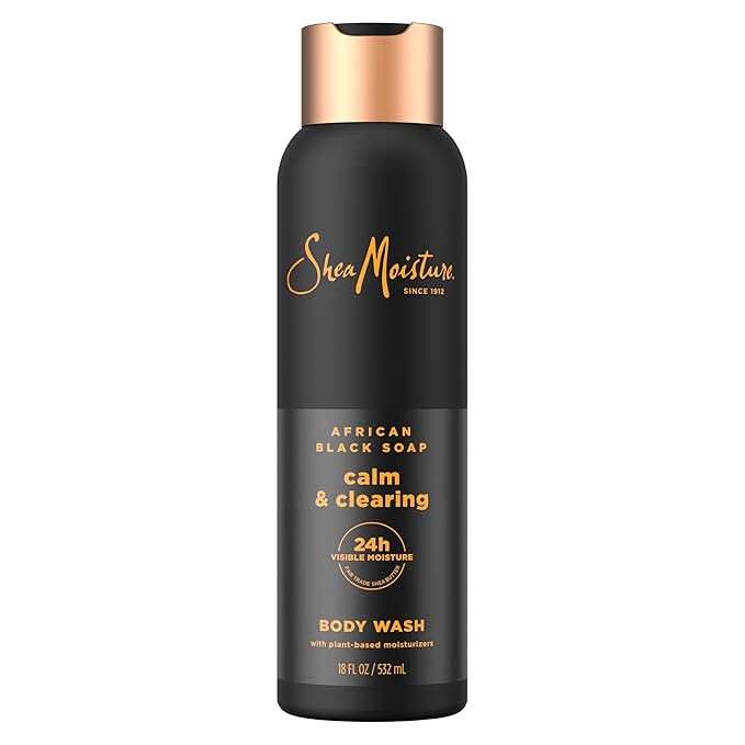 SheaMoisture Coconut Hibiscus Body Wash Glowing Radiance Glowing Radiance body wash for 24H Visible Moisture for Healthy, Glowing Skin 18 oz