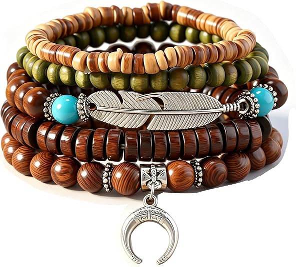 Gothic Bracelet Adjustable Punk Braided Leather Multilayer Grunge Set Bracelets Emo Metal Cuff Wrap Bangles Meaningful Gift