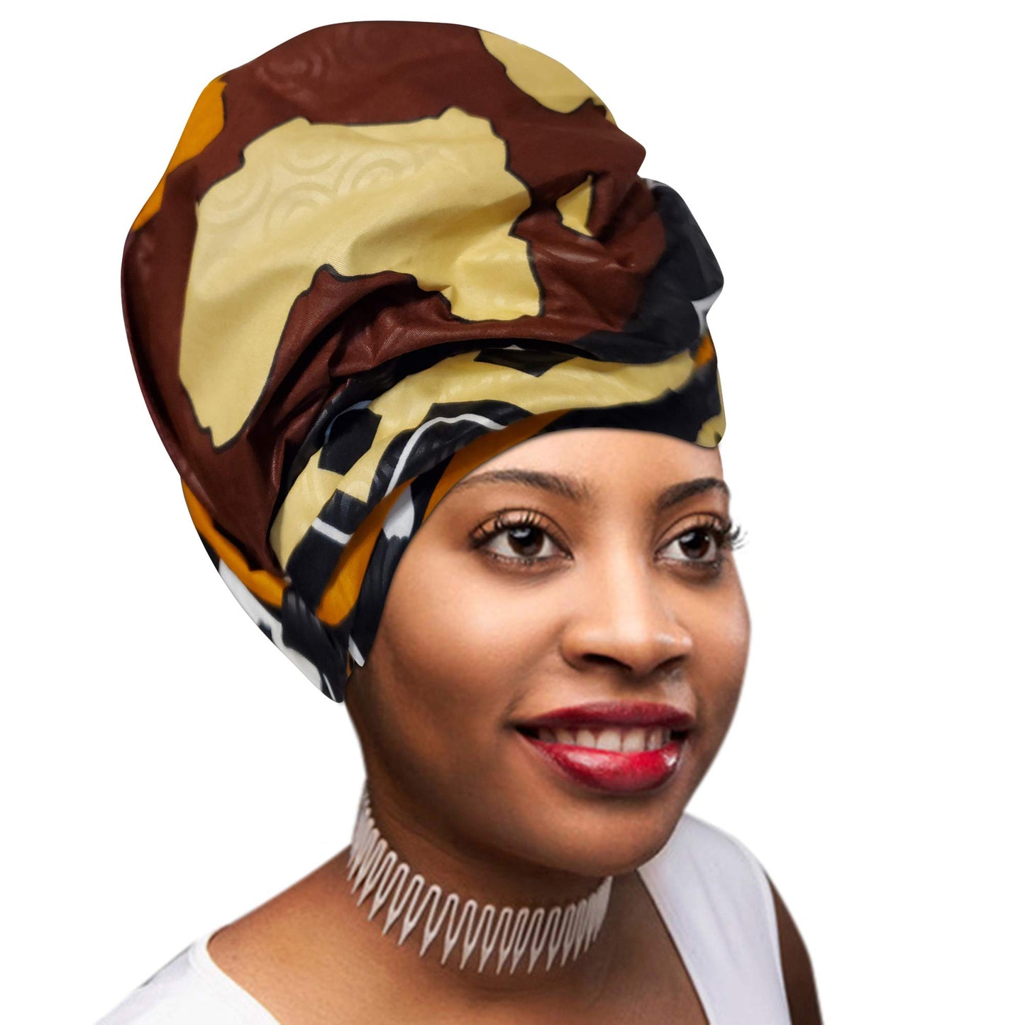 Ankara African Print Soft Headwraps Headband Long Hair Head Wrap Scarf Turban Tie Jersey Knit African head wraps