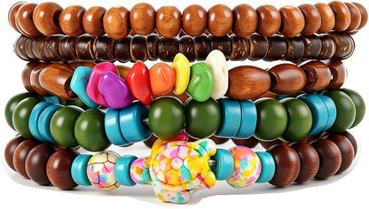 Gothic Bracelet Adjustable Punk Braided Leather Multilayer Grunge Set Bracelets Emo Metal Cuff Wrap Bangles Meaningful Gift