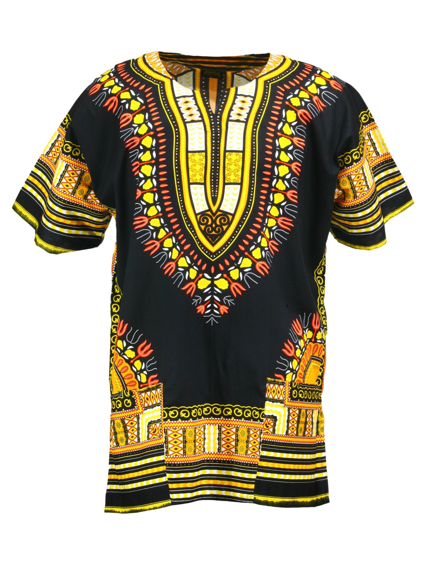 Dashiki Shirt Tribal African Caftan Boho Unisex Top Shirt