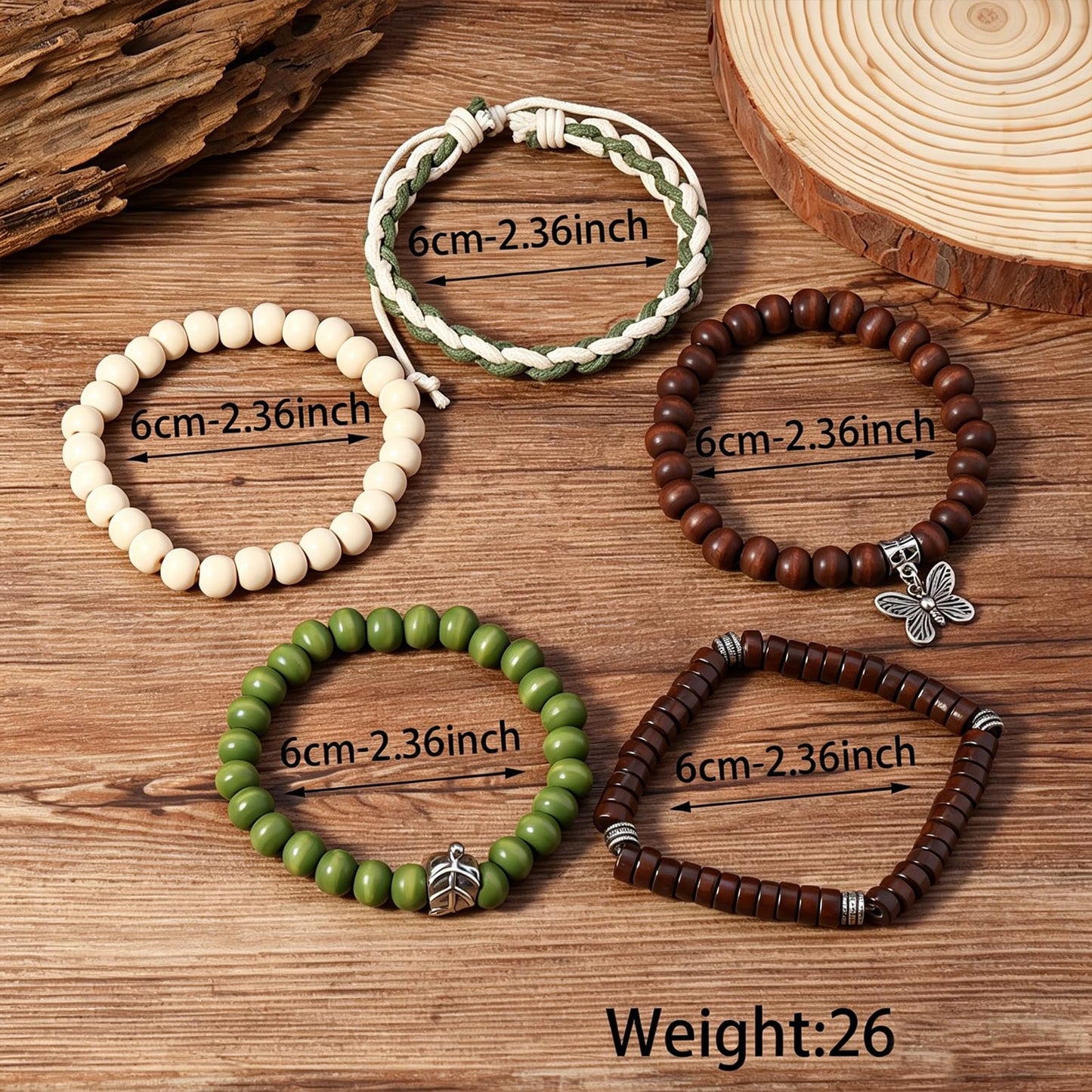 Gothic Bracelet Adjustable Punk Braided Leather Multilayer Grunge Set Bracelets Emo Metal Cuff Wrap Bangles Meaningful Gift