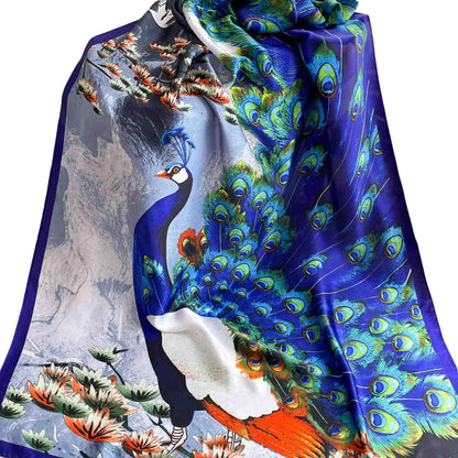 Acotavie Scarfs for Women Dressy Fashion Scarves Long Floral Pattern Scarf