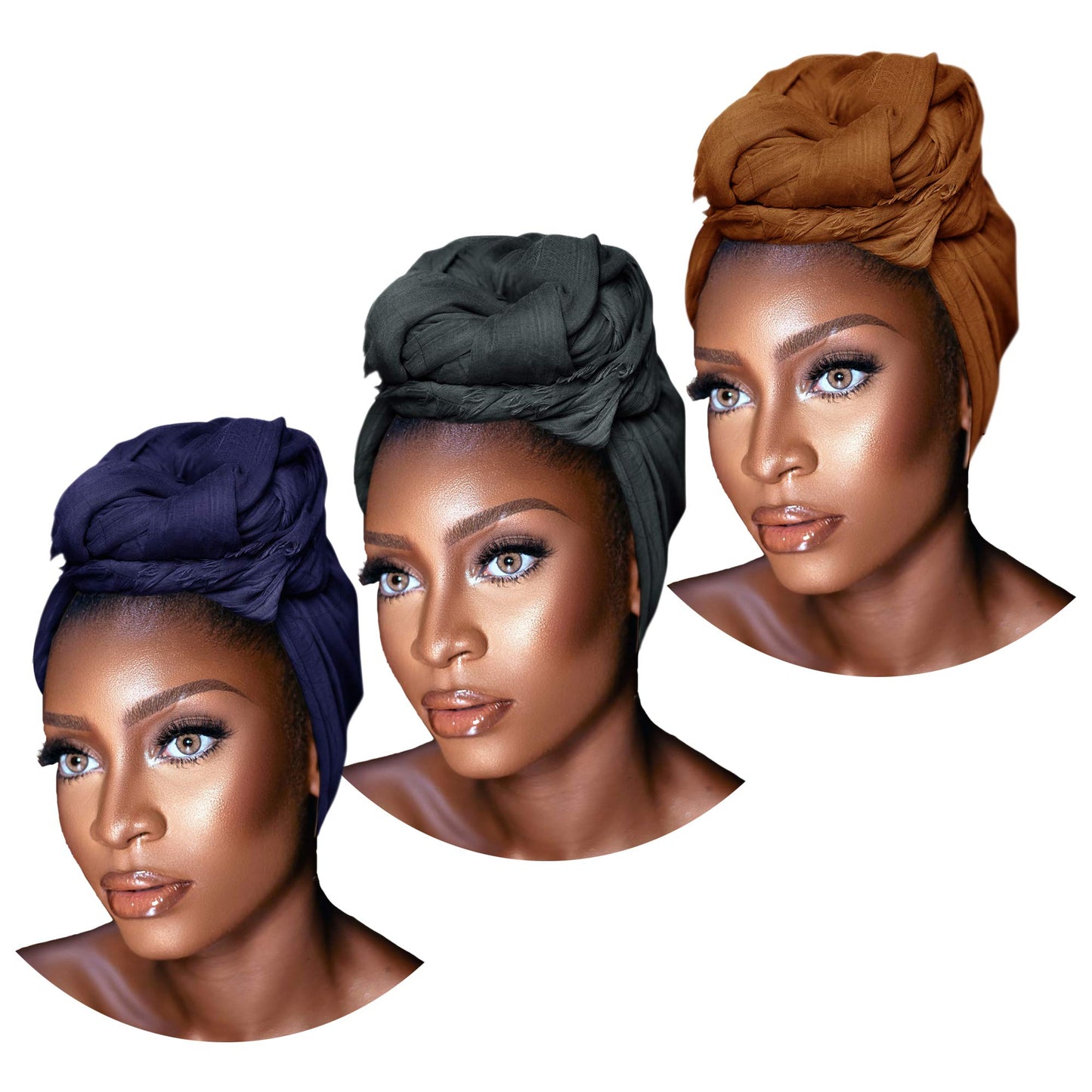 Ankara African Print Soft Headwraps Headband Long Hair Head Wrap Scarf Turban Tie Jersey Knit African head wraps