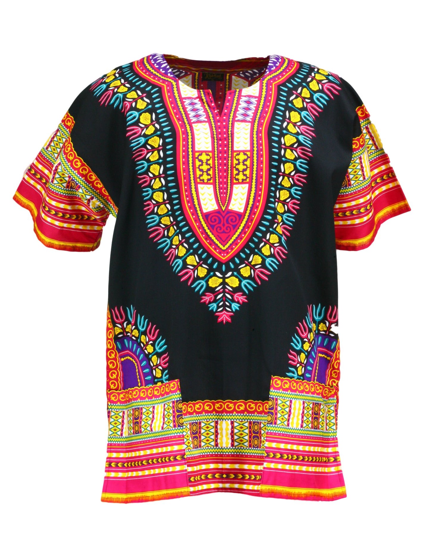 Dashiki Shirt Tribal African Caftan Boho Unisex Top Shirt