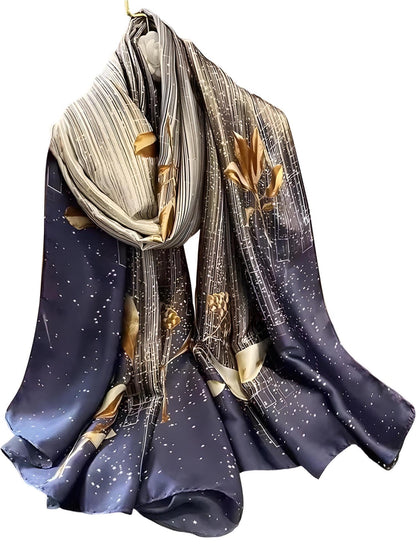 Large Shawl Scarf For Women Lightweight Wraps Silky Headscarf Long Sunscreen Scarfs
