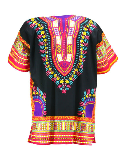 Dashiki Shirt Tribal African Caftan Boho Unisex Top Shirt