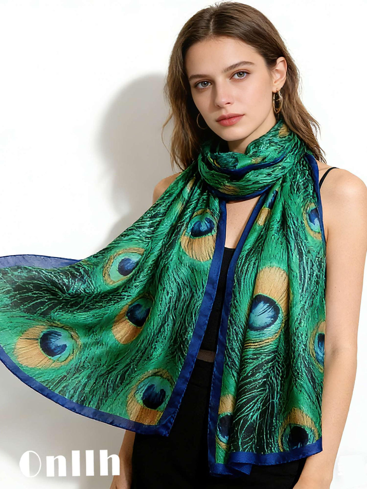 Large Shawl Scarf For Women Lightweight Wraps Silky Headscarf Long Sunscreen Scarfs