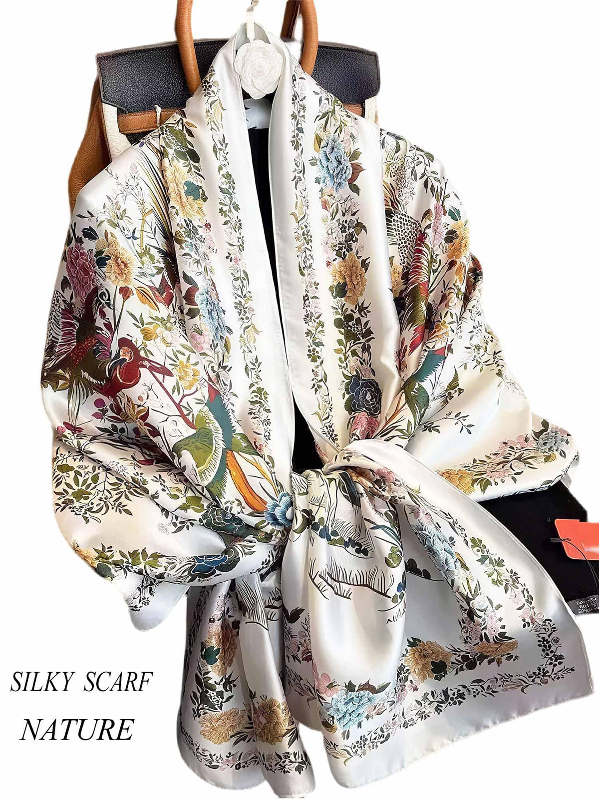 Large Shawl Scarf For Women Lightweight Wraps Silky Headscarf Long Sunscreen Scarfs