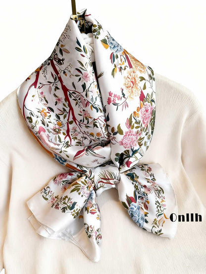 Large Shawl Scarf For Women Lightweight Wraps Silky Headscarf Long Sunscreen Scarfs