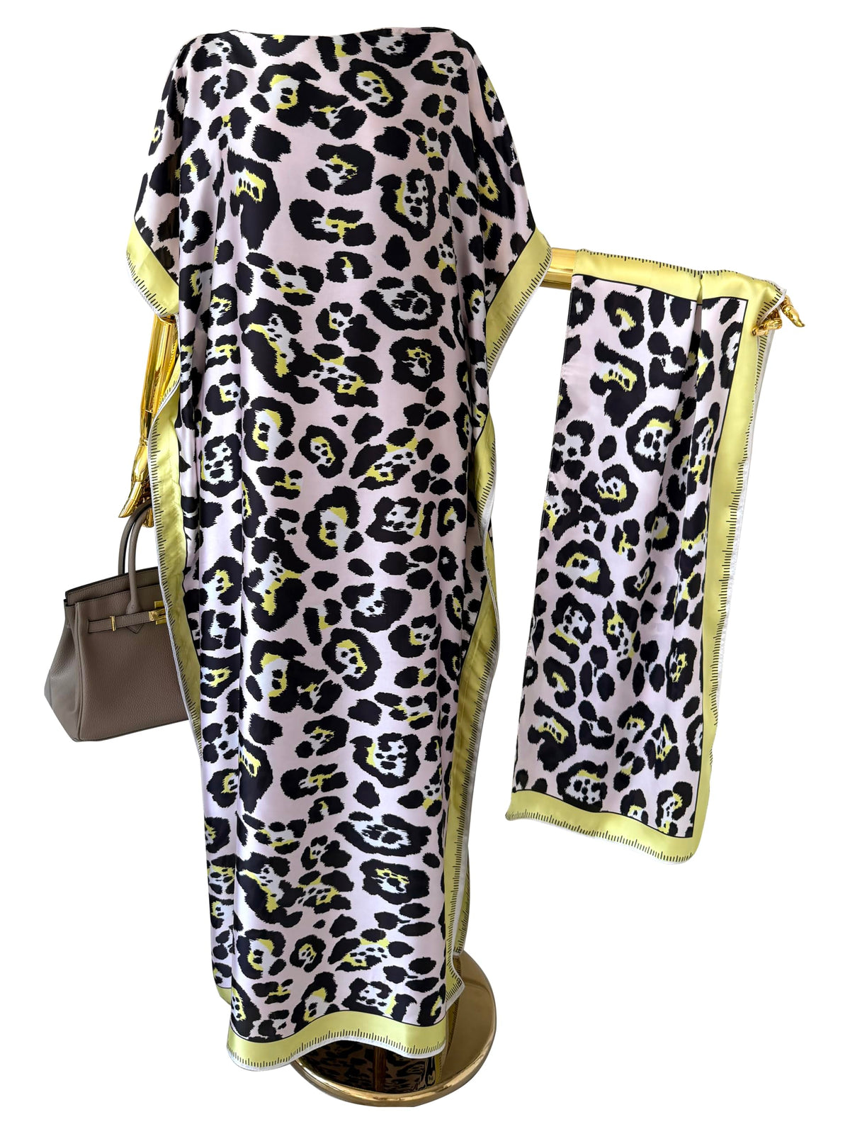 Moo Moos for Women Kaftan Dresses+Scarf for Women Plus Size Bathing Suit Cover up Caftan Maxi Beach Dresses