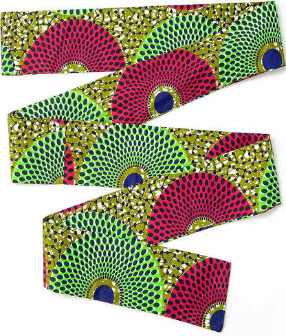Women's African Print Dress Ankara Wax Dresses Lantern Sleeves