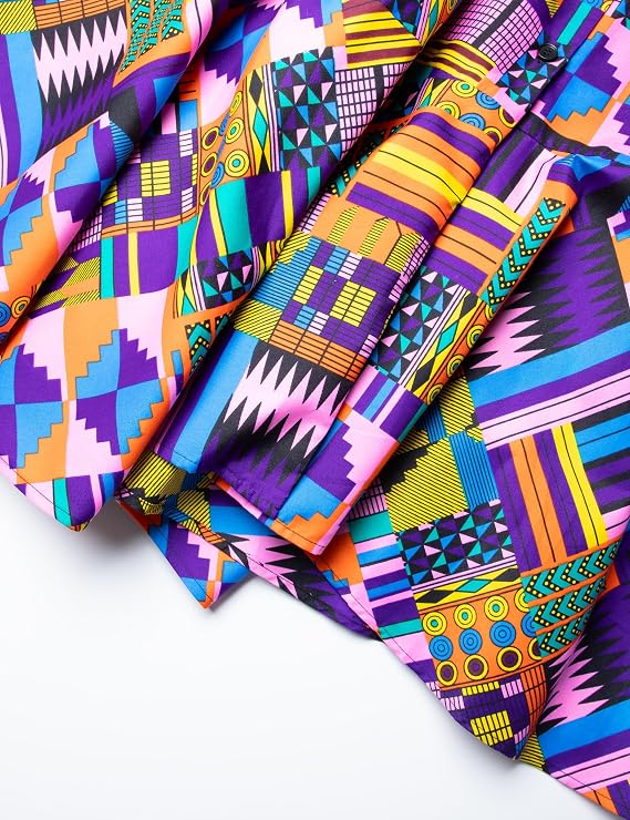 African Print Sleeveless Dress Ankara Lace-up Dress Wax Fashion Dress